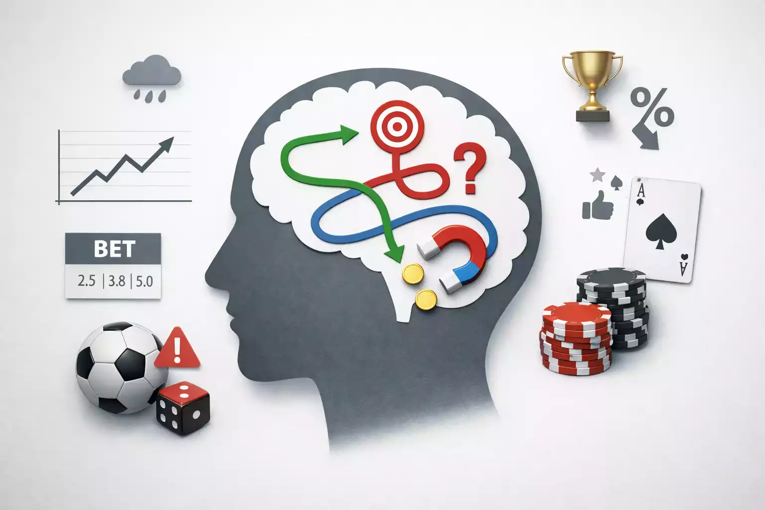 Kognitive Verzerrungen beim Wetten