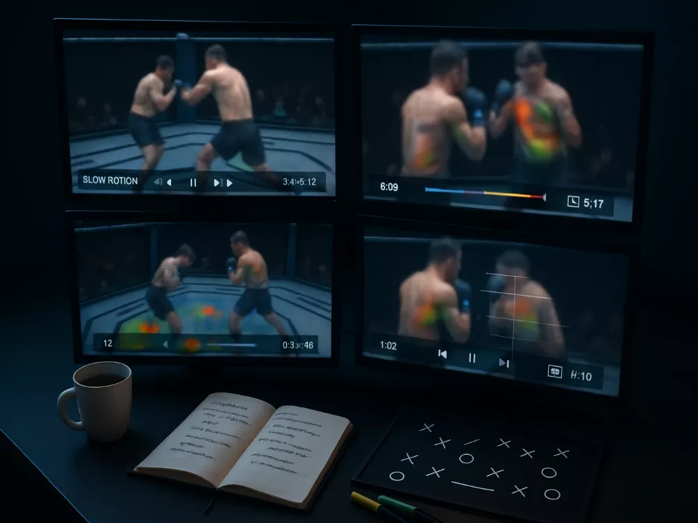 Film Studium Video Analyse Workspace für professionelle Kampfanalyse