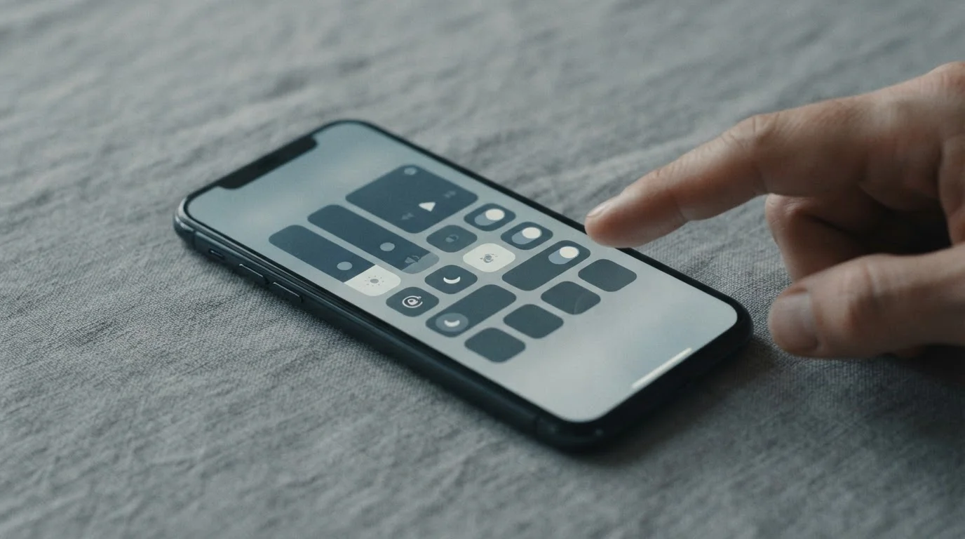 Smartphone-Bildschirm mit Einstellungen für Einzahlungslimits und Spielerschutz