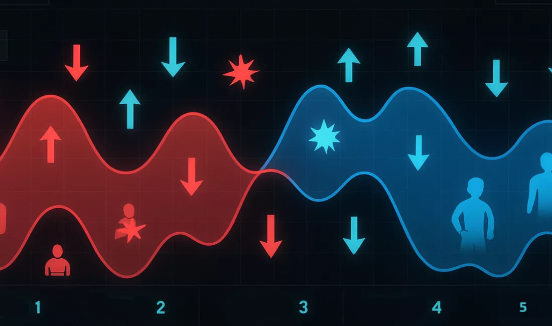 Momentum Reading und Runden Analyse für Live Wetten Strategien