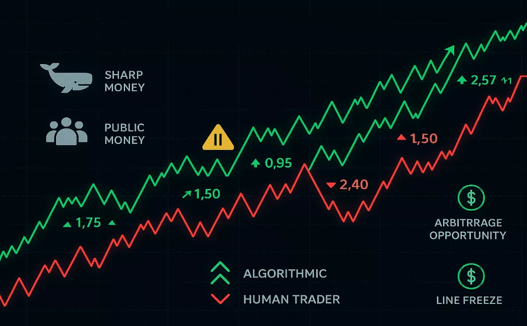 Quote Bewegungen Line Freeze und Live Odds Analyse für Wettstrategien