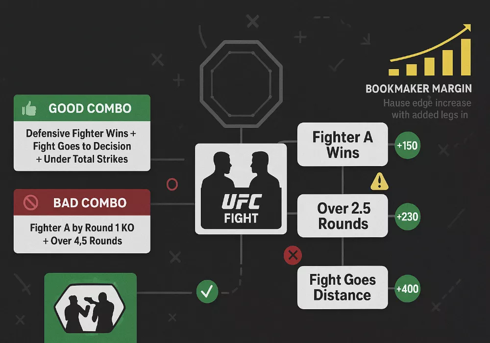 Same Game Parlays Strategien und Kombinationen für einzelne Fights